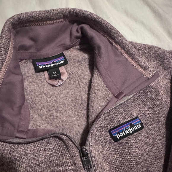 Patagonia Mauve Fleece Sweater - Picture 2 of 2